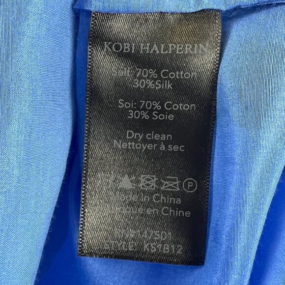 NWT Kobi Halperin Fatima Cinched-Sleeve Blouse Size XL - Picture 11 of 11